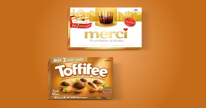 Introducing Toffifee and merci value packs